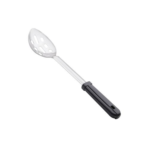 Spoon Slotted 29cm Black Handle