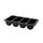 Cutlery Box 4 Comp Black
