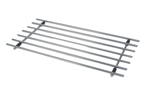 Rectangular Chrome Trivet 44x24cm