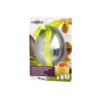 MASTRAD 3 CANDY EGG MOULDS