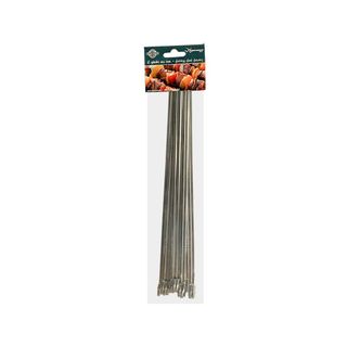 Stainless Steel Flat Skewer 20cm 12/pkt