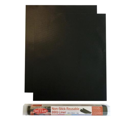 Bakeoglide Anti Scrunch Bbq Liner 2 Pack