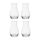 Artland Bar Snackers/ Table Vase Set 4
