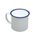 Falcon Mug Enamelware 8cm 284ml White