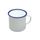 Falcon Mug Enamelware White 9cm 500ml