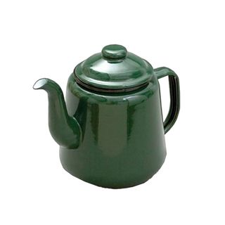 Falcon Teapot Enamelware Green 1.3 Litre