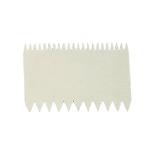 Dough Scraper Comb Double Side