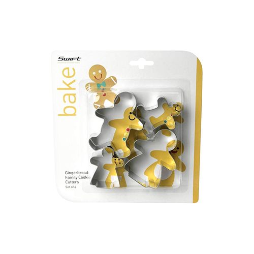 Gingerbread Family Cookie Cutter Set (6)