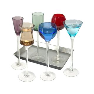 Artland Long Stem Liqueur Set Of 6