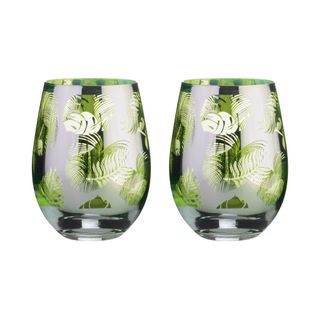 Artland Tropical Leaves Dof Tumbler (2)