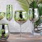 Artland Tropical Leaves Gin Glass (2)