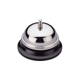 COUNTER CALL BELL CHROME PLATED 85MM