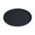 Serving Tray Black Non-slip- 400mm Round