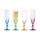 Asd Swirl Flutes Mixed Set Of 4