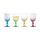 Asd Swirl Wine Glass Mixed Set Of 4