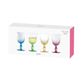 Asd Swirl Wine Glass Mixed Set Of 4