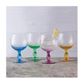 Asd Swirl Gin Glasses Mixed Set Of 4