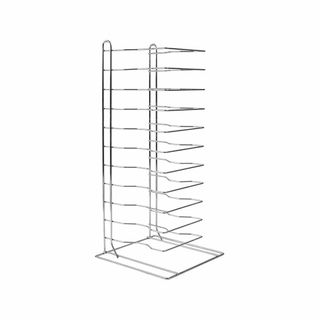Heavy Duty Pizza Rack 11 Slot Chrome