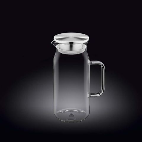 Thermo-glass Jug 1000ml Tall S/S Lid