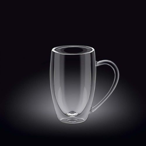 Thermo-glass Mug 250ml Dbl W/handle