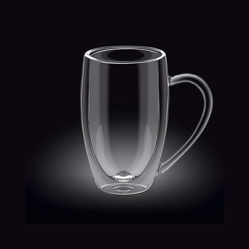 Thermo-glass Glass 500ml Dbl W/handle
