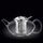 Thermo-glass Teapot 1550ml Belly S/S Lid