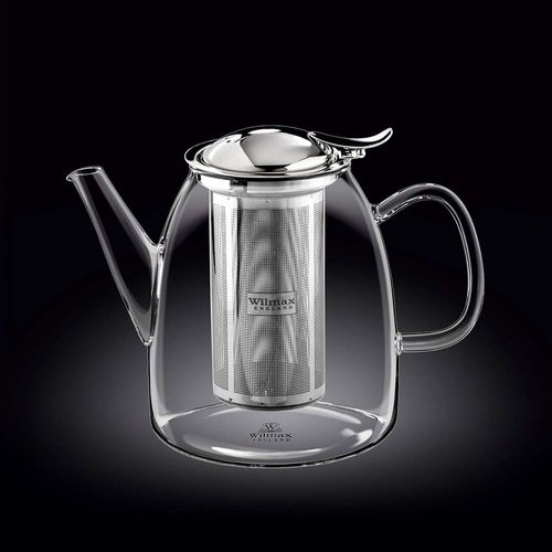 Thermo-glass Teapot 600ml Urn S/S Lid