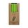 Paper Straws 10 X 197mm - Green Ctn5000
