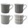 Premium Bone China Mug Set 4 (40)