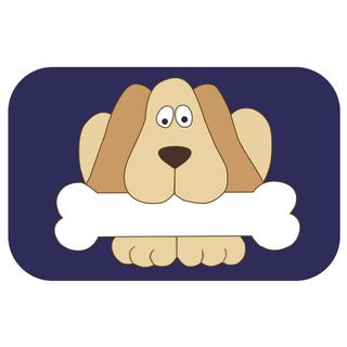 PoP Placemat - Dog With Bone (12)
