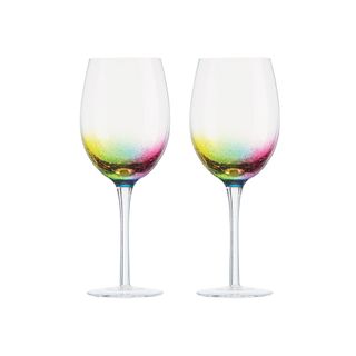 Artland Neon Wine Glass Set Of 2