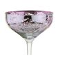 Filigree Champagne Saucer Lilac Set 2