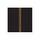 Napkin Black One Stripe (3)