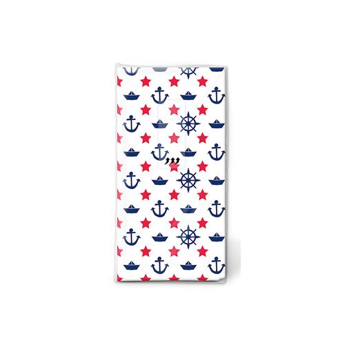 Tissues -navy White