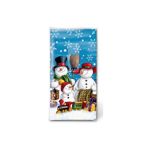 Tissues - Snowman Family