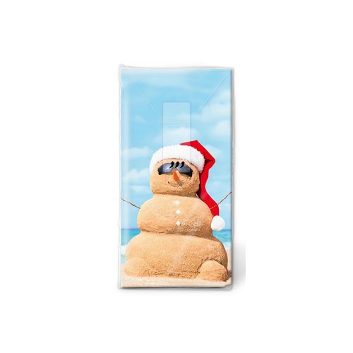 Tissues - Beach Snowman