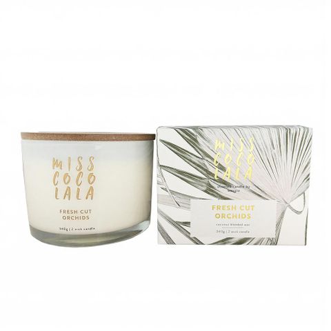 340g Coconut Wax Jar Candle-fresh Cut Or