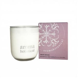 185g Jar Candle -white Orchid