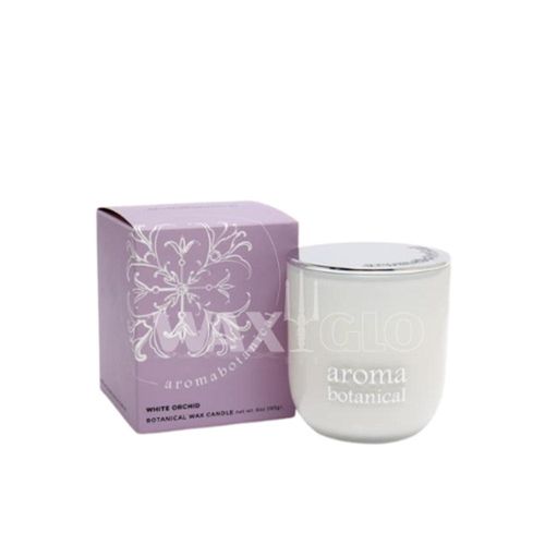 185g Jar Candle -white Orchid