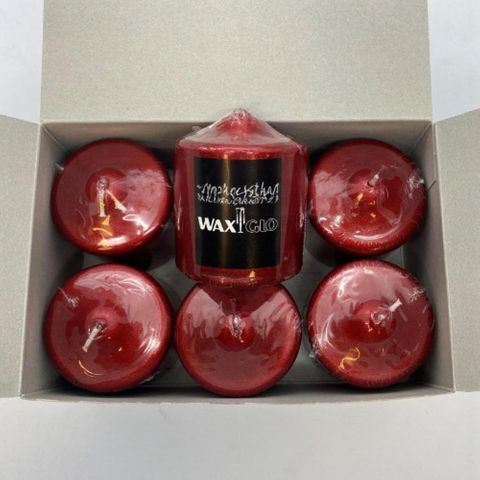 50x60mm Cylinder -metallic Desert Sunset