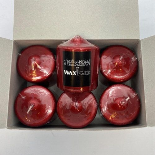 50x60mm Cylinder -metallic Desert Sunset