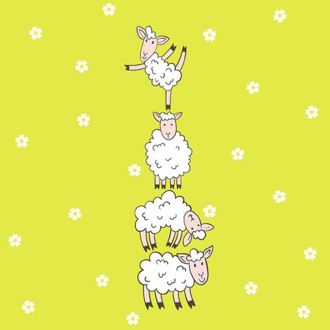 Luncheon -hoppy Lambs