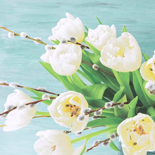 Luncheon -white Tulips