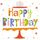 Luncheon -happy B-day Colour