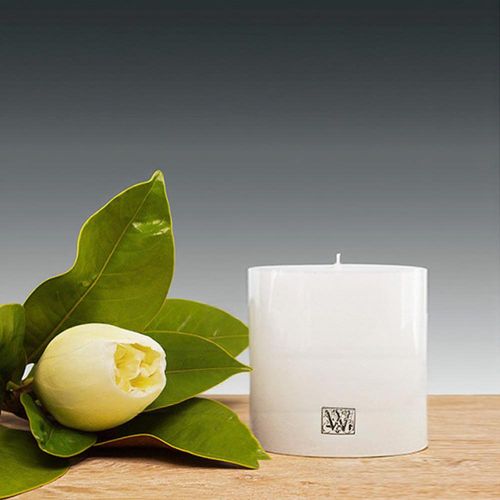 100x100mm Smooth Finish Cylinder -white