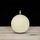 80mm Dia Ball Candle -cream