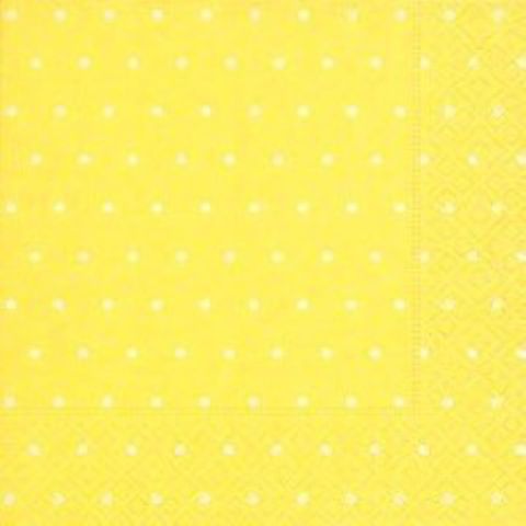 Luncheon -dots Yellow