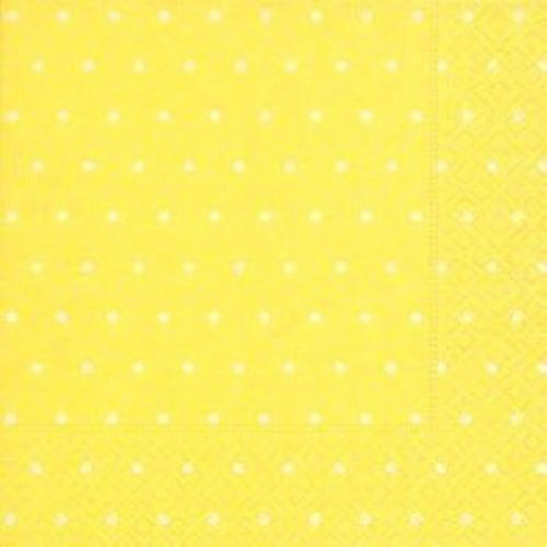 Luncheon -dots Yellow