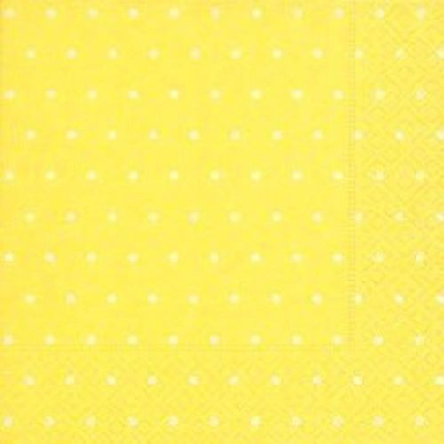 Luncheon -dots Yellow