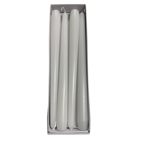 300mm Unwrapped Taper -white (12pk)